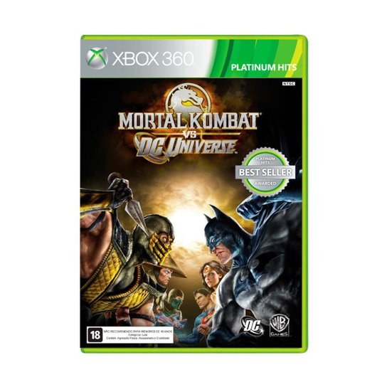 Mortal Kombat Vs Dc Universe - X360 - Incolor