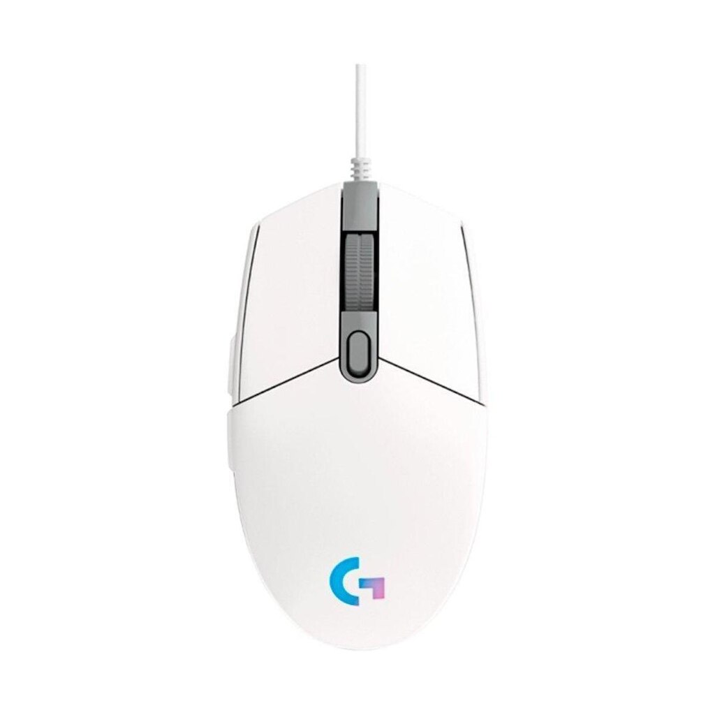 Mouse Gamer Logitech G203 LIGHTSYNC RGB, 6 Botões Programáveis e Até 8.000 DPI-910-005794