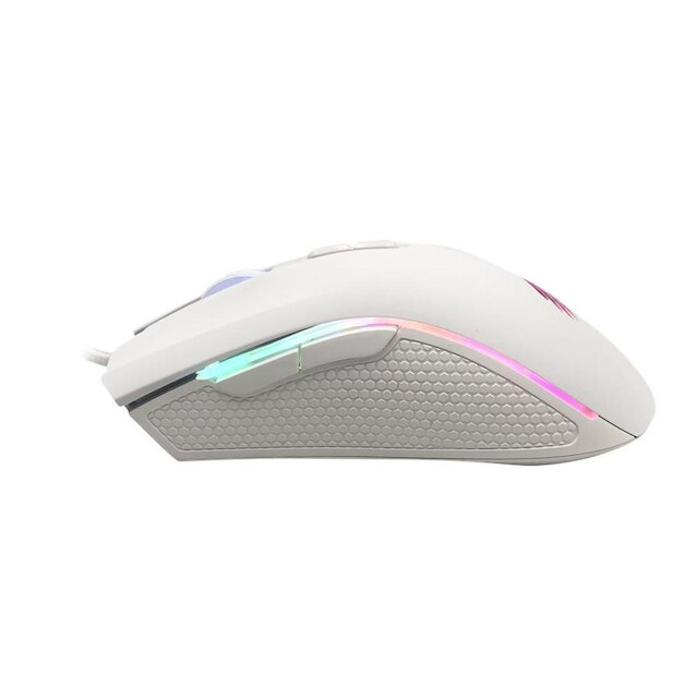 Mouse Gamer Onyx LED RGB Para PC Notebook OEX MS324 Branco