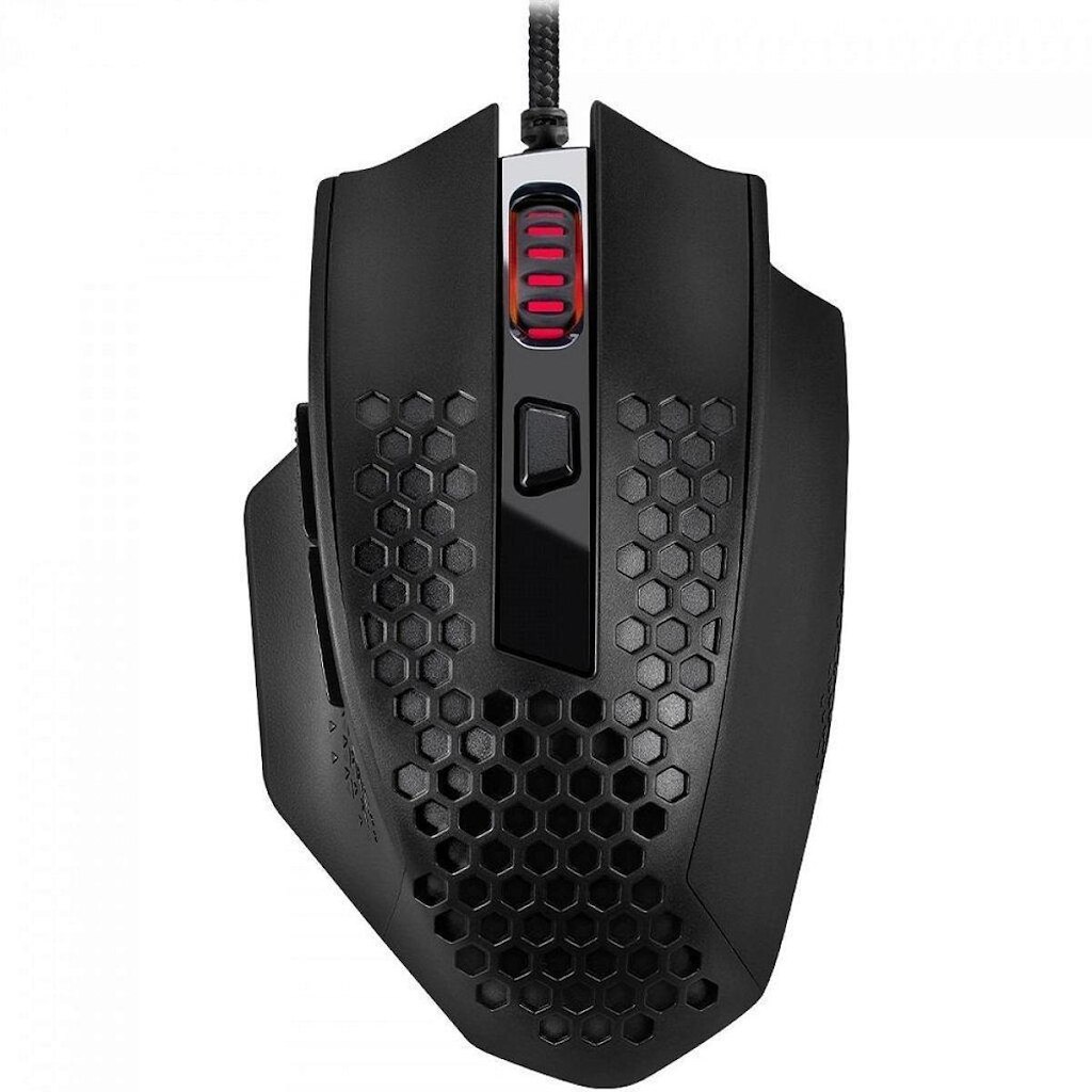 Mouse Gamer Redragon Bomber, 12400 DPI, 6 Botões, Preto - M722