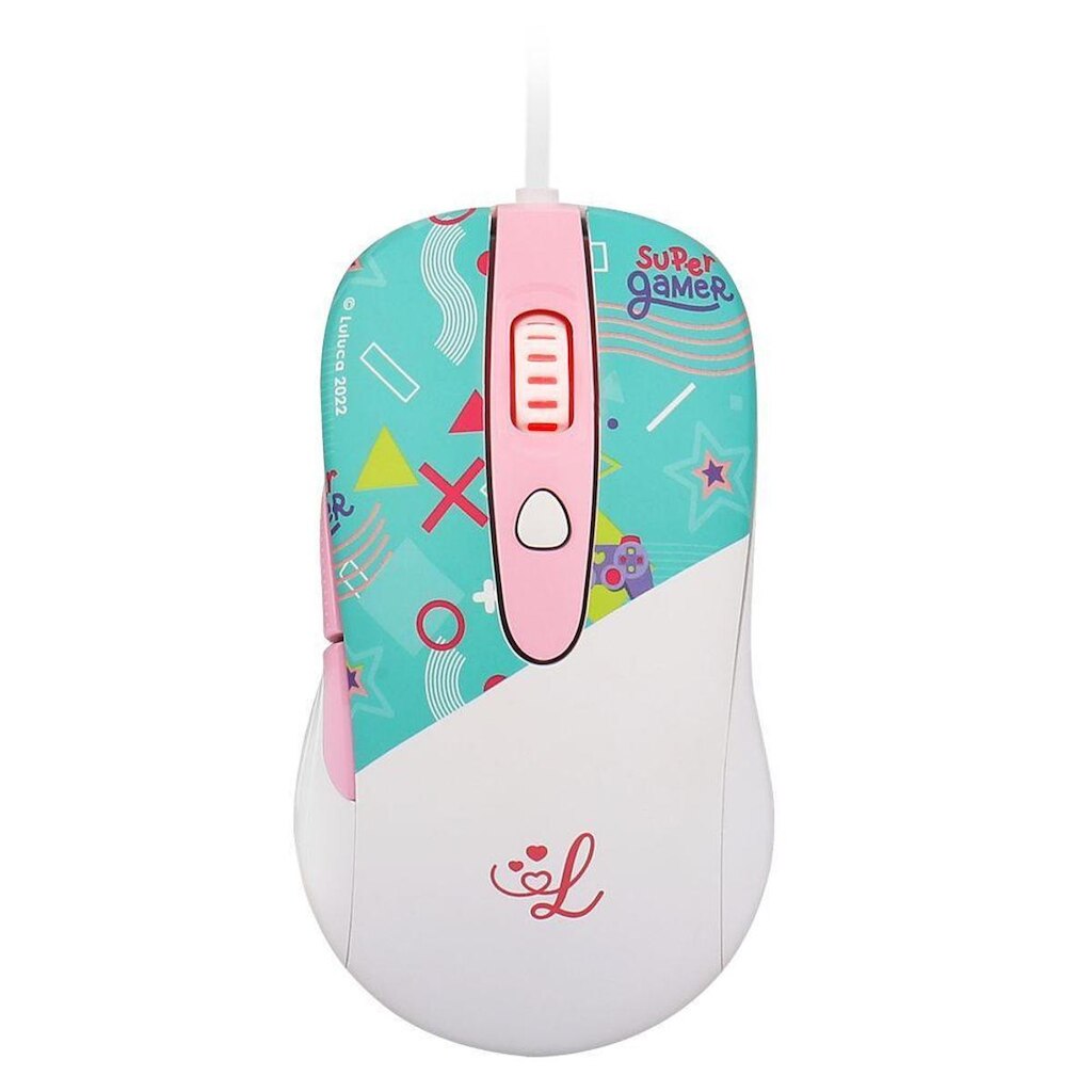 Mouse Gamer Redragon Cerberus Luluca