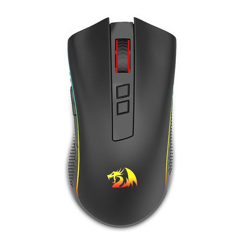 Mouse Gamer Redragon Cobra Pro RGB, Wireless, Sem Fio, 16000 DPI, 8 Botões Programáveis, Black - P
