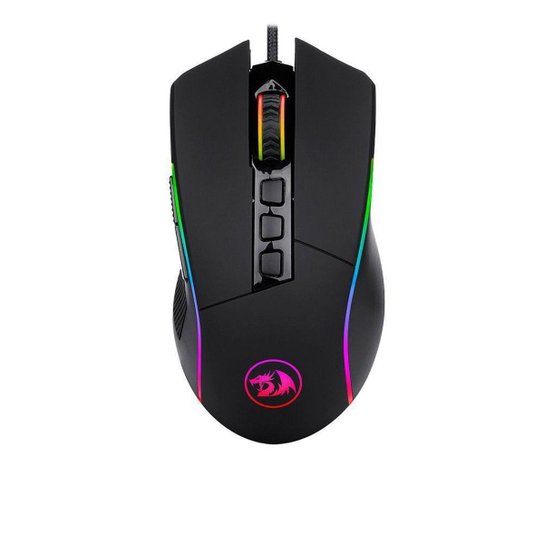 Mouse Gamer Redragon Lonewolf 2 Pro RGB Preto - Preto