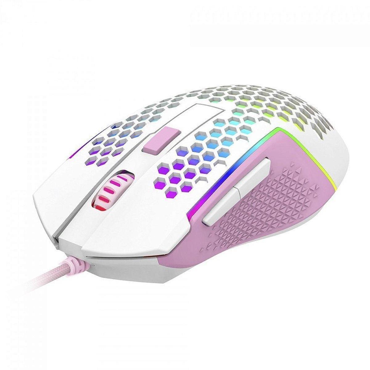 Mouse Gamer Redragon Reaping Elite, RGB, 6 Botões Programáveis, 32000 ...