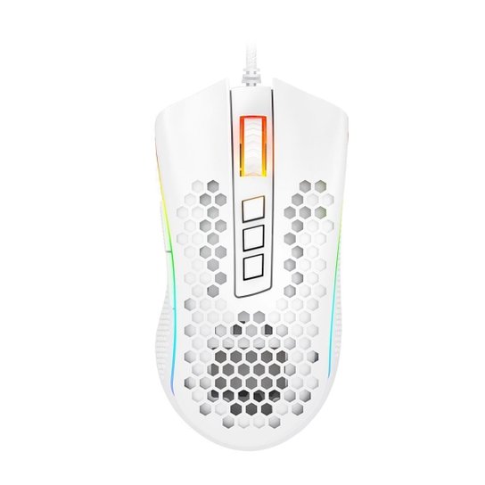 Mouse Gamer Redragon Storm Elite EGB Branco - Branco