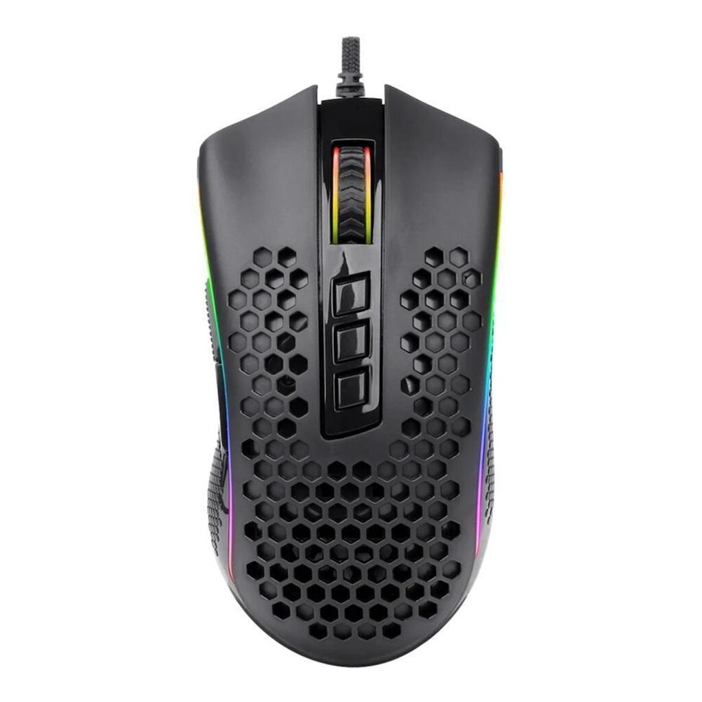 Mouse Gamer Redragon Storm RGB Preto