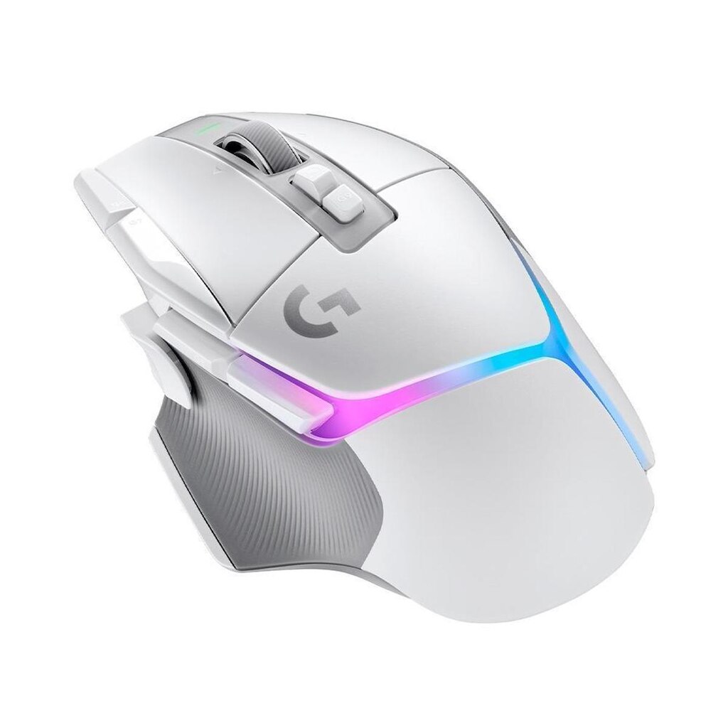 Mouse Gamer Sem Fio Logitech G502 X Plus, RGB, 25600 DPI, 13 Botões, Switch, Branco - Branco - Úni