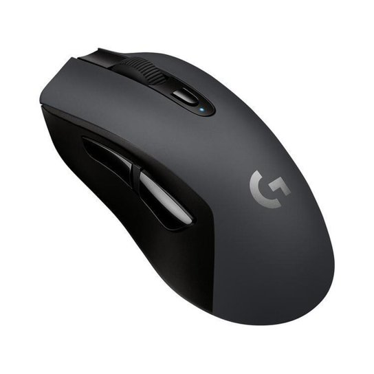 Mouse Gamer Sem Fio Sensor Óptico 12000dpi - Preto