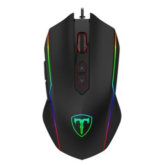 Mouse Gamer T-Dagger Sergeant 4800DPI RGB Preto