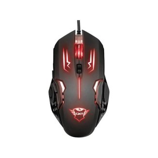 Mouse Gamer Trust Óptico 2000DPI 6 Botões