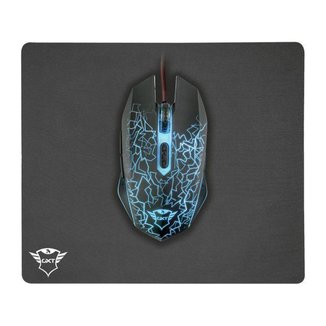 Mouse Gamer Trust Óptico 2400DPI 6 Botões