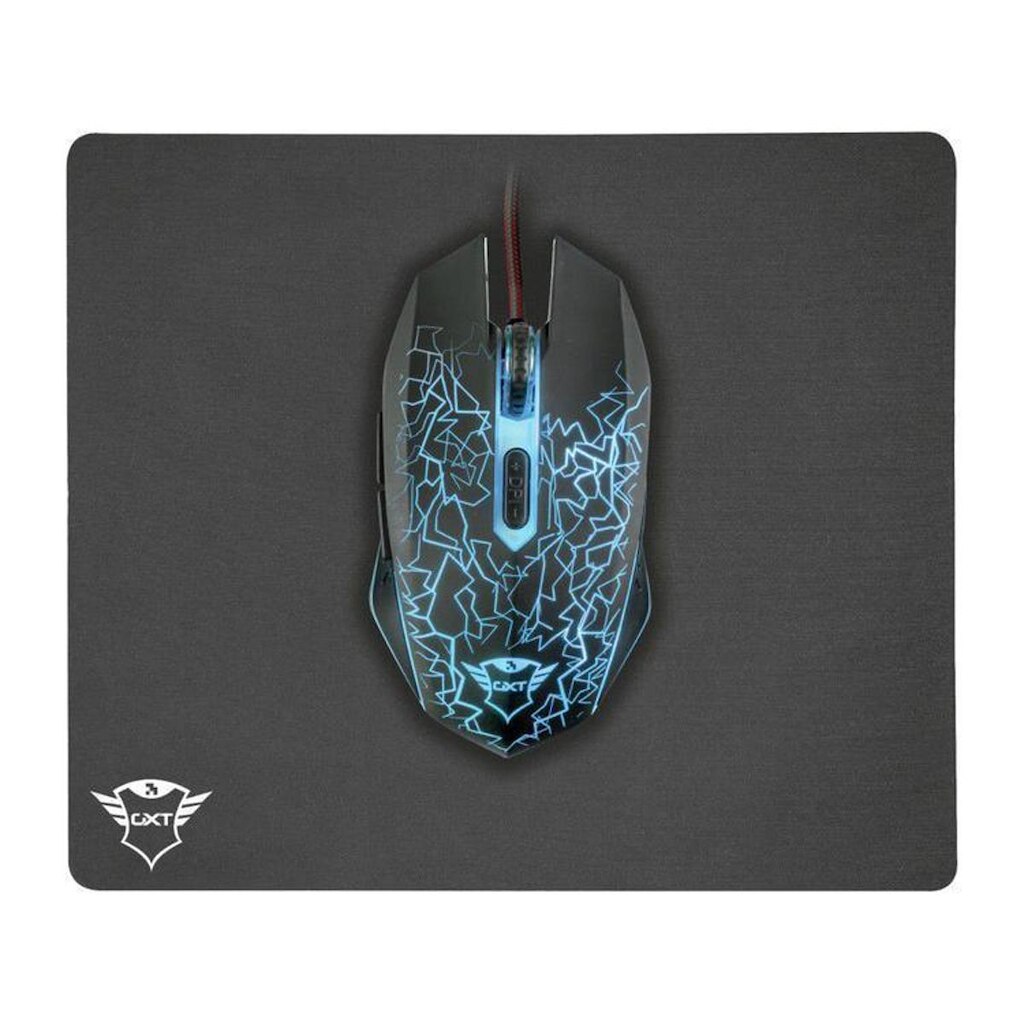 Mouse Gamer Trust Óptico 2400DPI 6 Botões