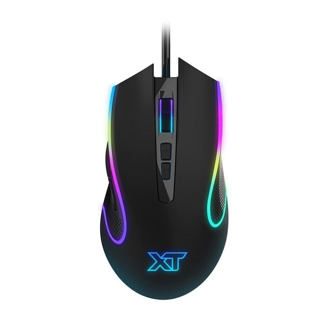 Mouse Gamer XT Racer Rush XTM-210, RGB, 7200DPI, 1ms, Sensor SPCP-A725F, Profissional, - XTM-210