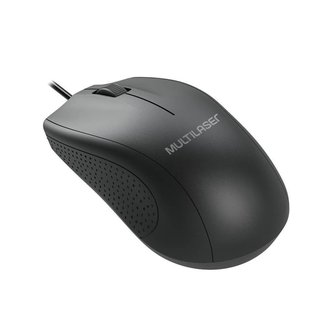 Mouse Large Box Preto USB MULTILASER - MO308