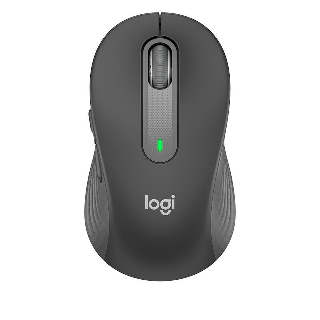 Mouse Logitech Sem Fio Signature M650, 2000 DPI, Compacto, 5 Botões, Silencioso, Bluetooth, USB, Gra