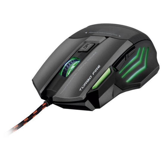 Mouse Óptico 3200dpi - Preto