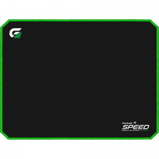 Mouse Pad Gamer Speed MPG101 VD - Fortrek - Preto+verde