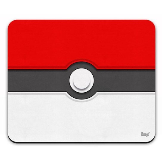 Mouse Pad Pokeball - Vermelho