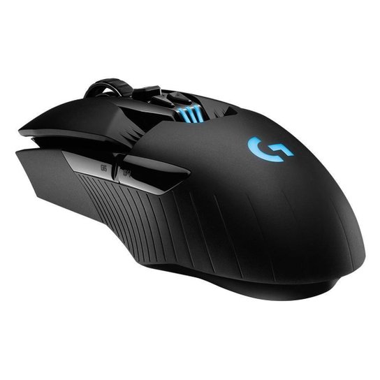 Mouse Sem Fio Gamer Logitech G903 Hero 16k Lightspeed, Recarregável, RGB Lightsync 11Botões 16000DPI - Preto