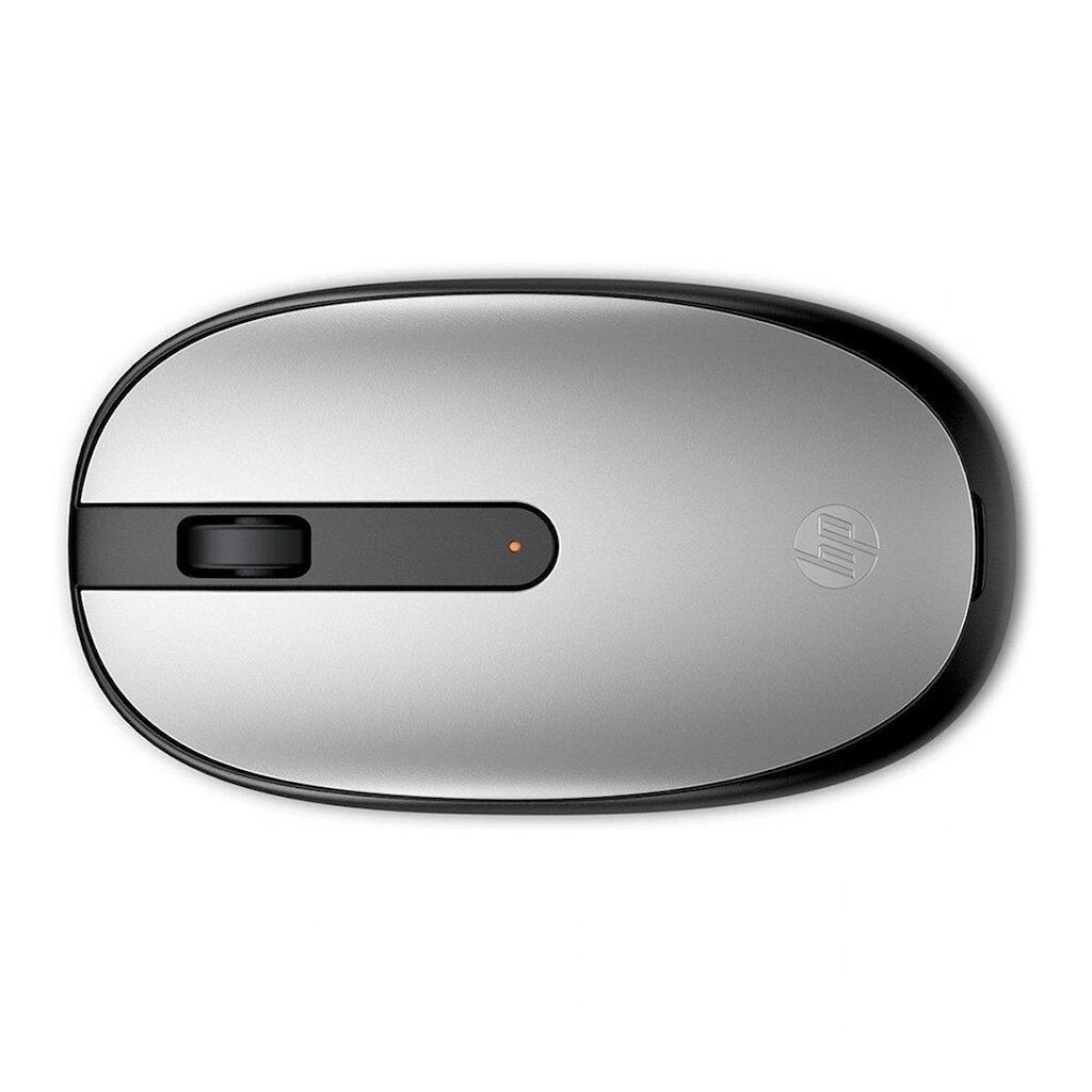 Mouse Sem Fio HP 240, 1600 DPI, tooth Prata - 43N04AA#ABM