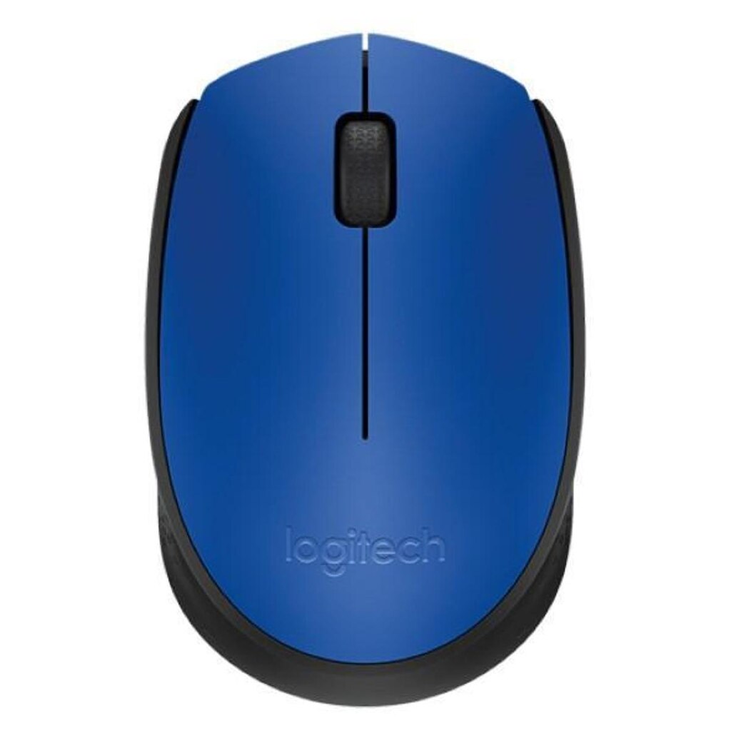 Mouse sem Fio Logitech M170 - 2.4GHz - 1000dpi - Azul - 910-004638