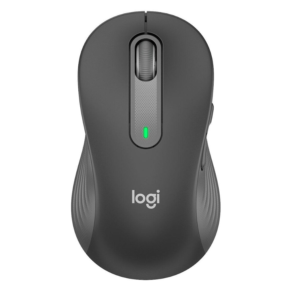 Mouse sem Fio Logitech M650 Signature L Left, LogiBolt ou Bluetooth, 2000dpi, para Canhotos, Grafite