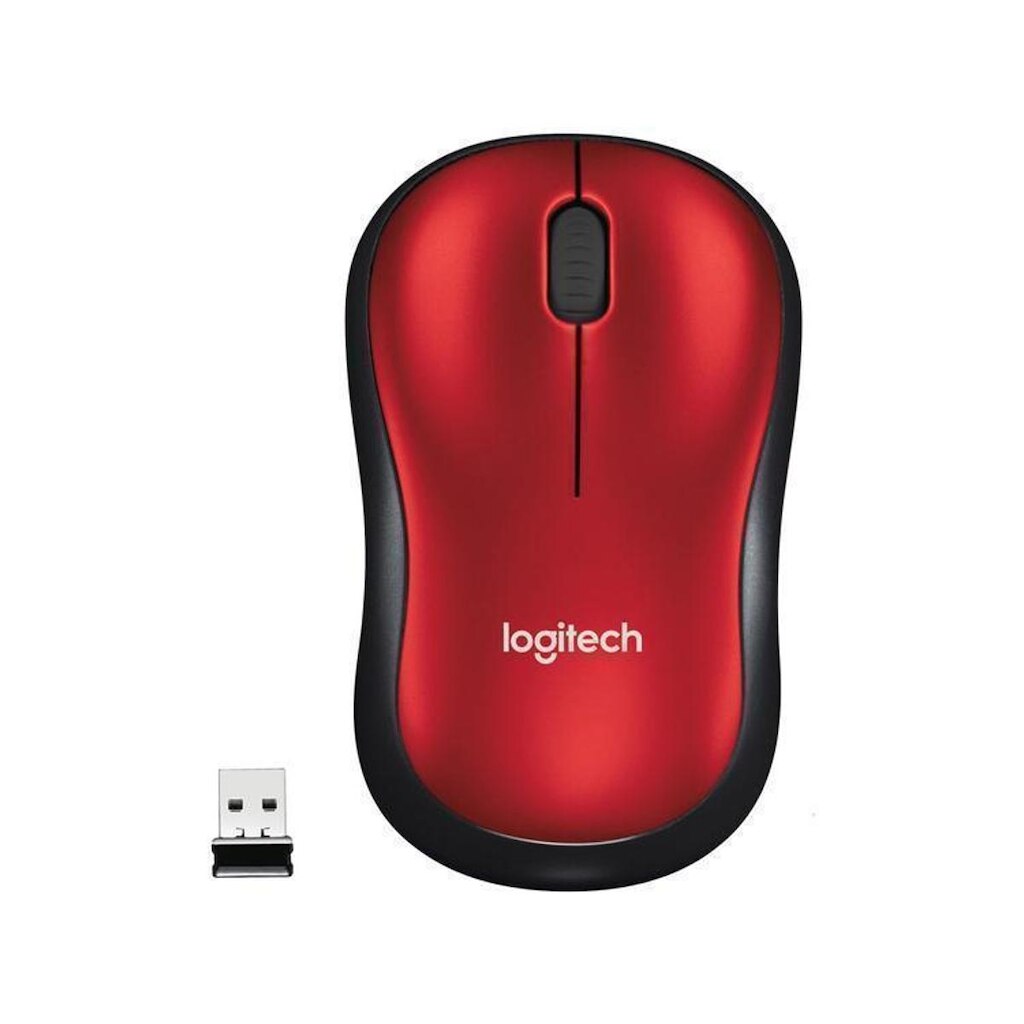 Mouse sem Fio Logitech Óptico 1000DPI 3 Botões
