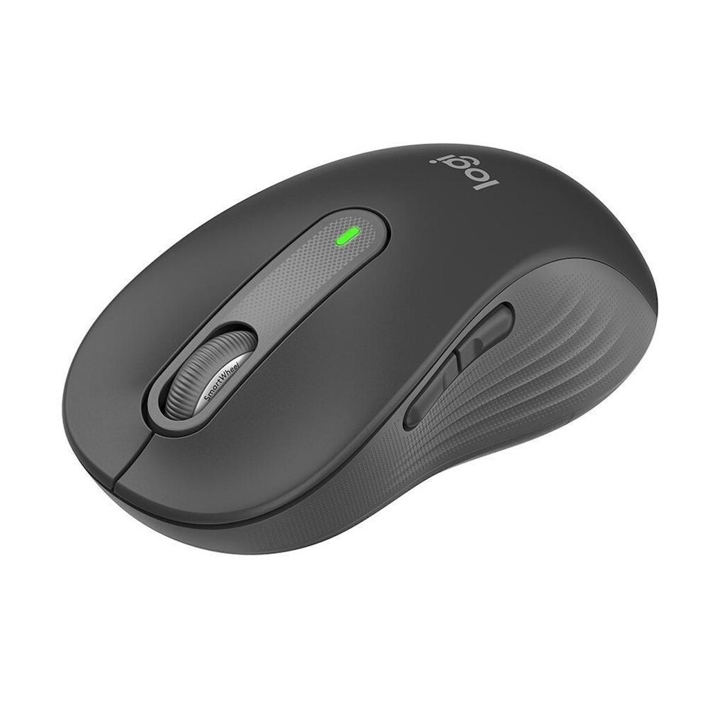 Mouse Sem Fio Logitech Signature M650 L 2000 DPI, Design Padrão, 5 Botões, Bluetooth, USB-910-006231