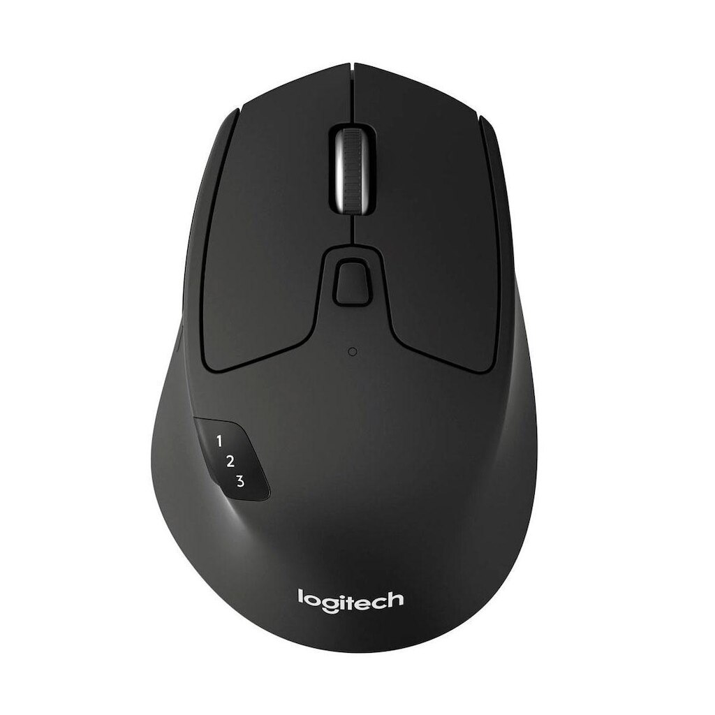 Mouse sem Fio Logitech Triathlon M720 - Tecnologia Flow Unifying - 1000dpi - Preto - 910-004790
