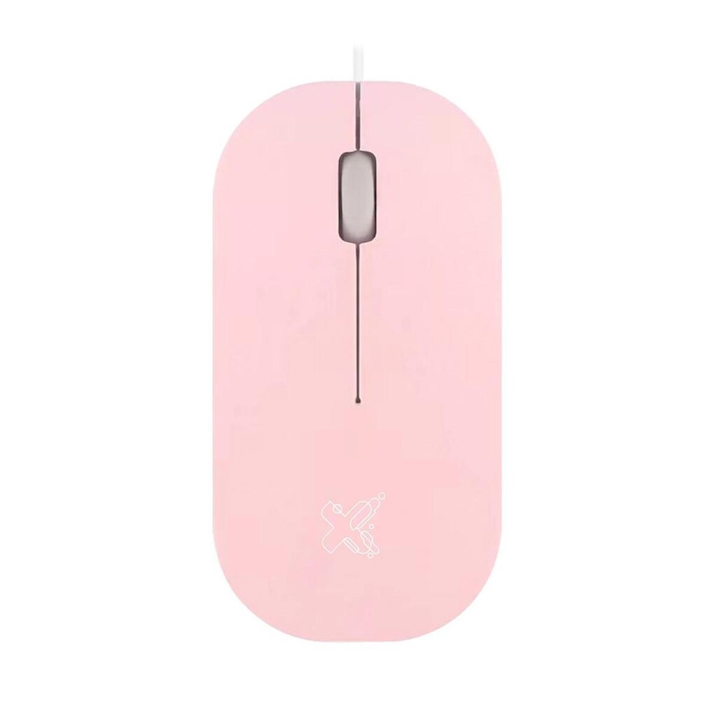 Mouse USB Maxprint Surface - 1200dpi - Rosa - 60000136