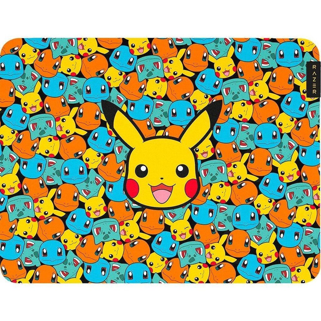 Mousepad Gamer Razer Gigantus V2 Tecido Macio Médio Pokémon Kanto Starters Edition