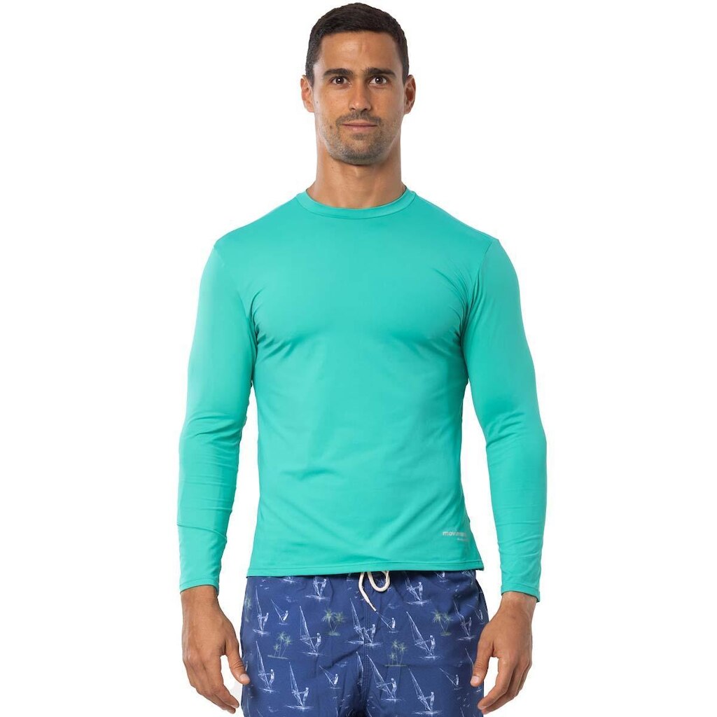 Movimento Camisa Classic Proteção Solar Turquesa