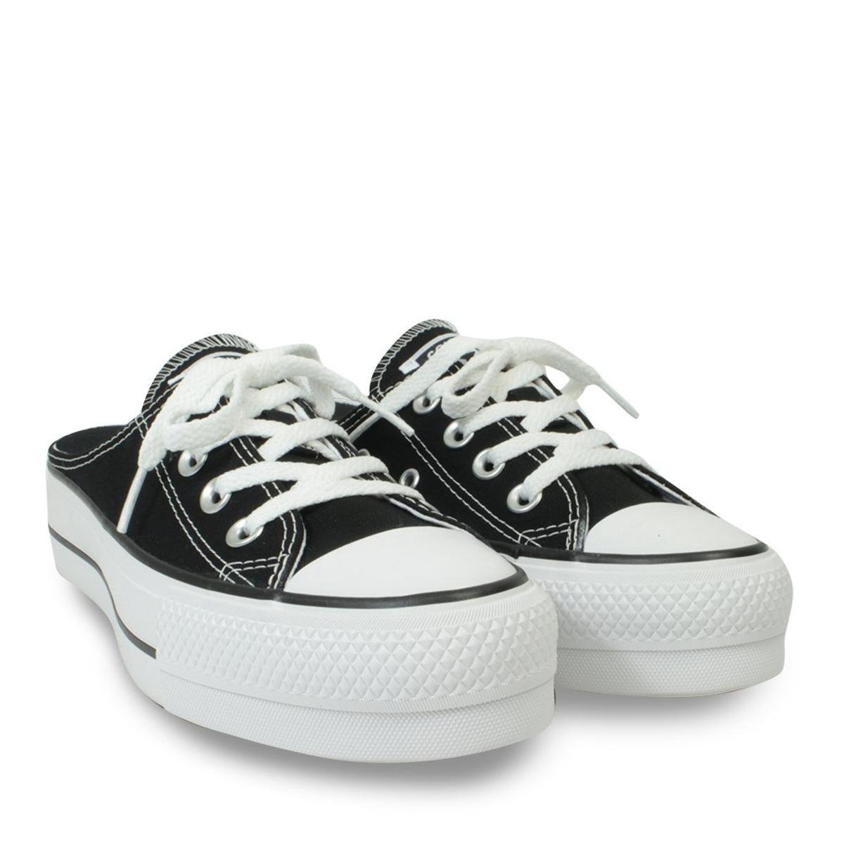 Mule Converse All Star Flatform Feminino Preto Netshoes