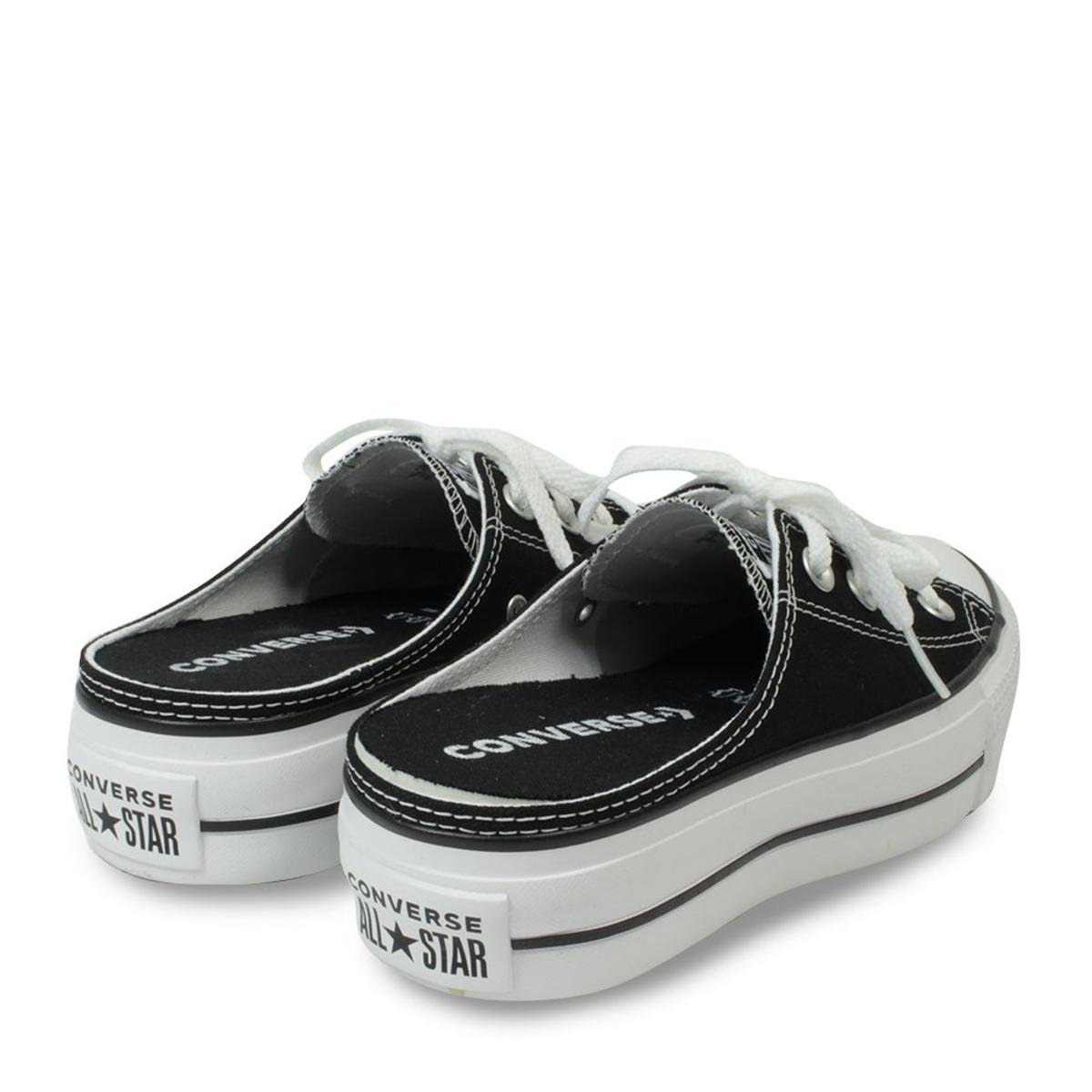 Mule Converse All Star Flatform Feminino Preto Netshoes