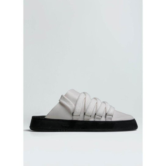 Mule Osklen Soho Feminino Mule Feminina Osklen Soho Laces Offwhite