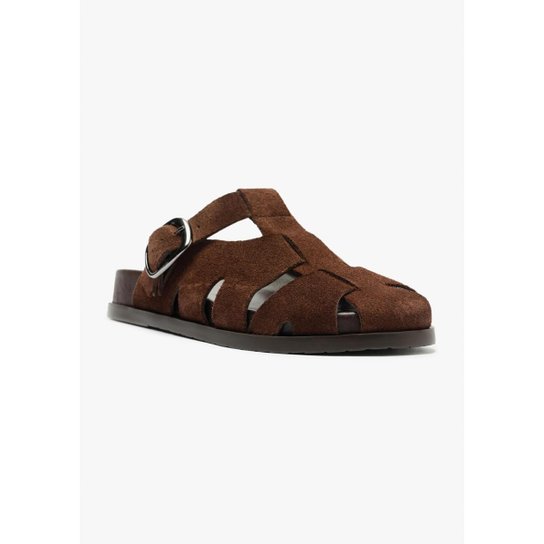Mule Hering Shoes Rasteira Tiras Huarache