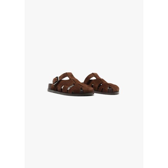 Mule Hering Shoes Rasteira Tiras Huarache