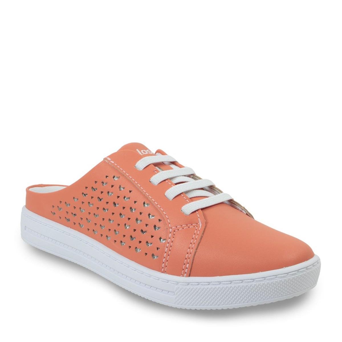 Mule Kolosh Recortes a Laser Feminino - Salmão | Netshoes