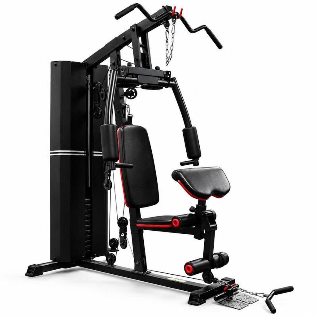 Multi Estação de Musculação Até 72kg Bonafit +25 Exercícios Academia em Casa