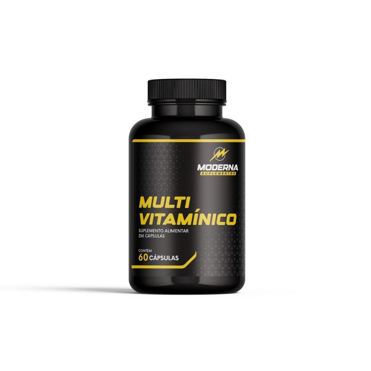 Multi VitamÍnico Moderna Suplementos 60 Cápsulas