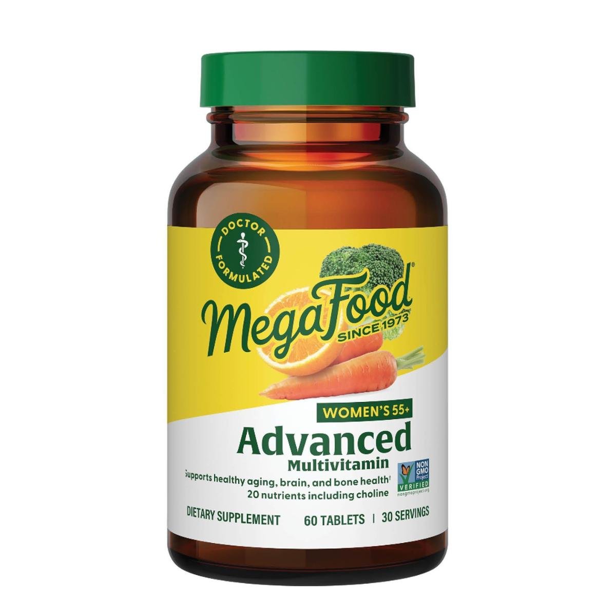 Multivitamínico MegaFood Women's 55+ Advanced 60 comprimidos