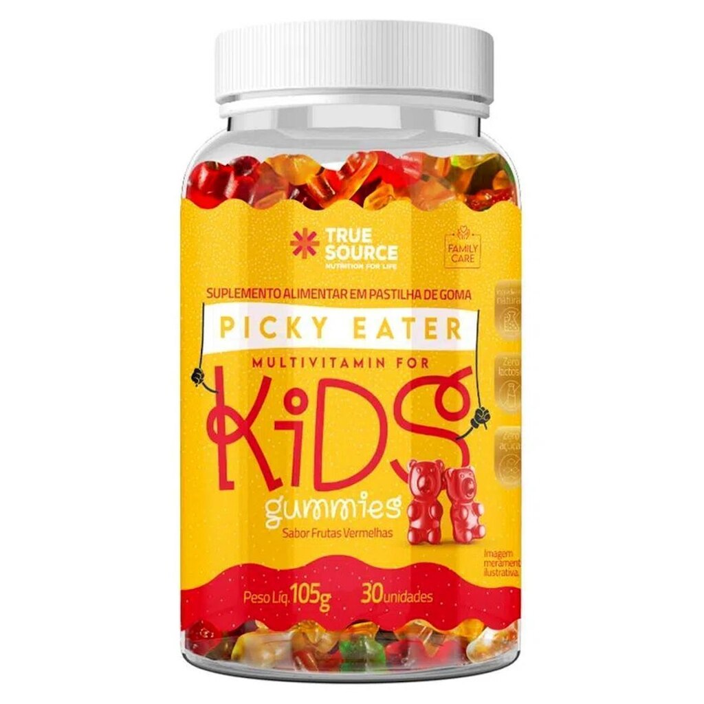 Multivitamínico para Crianças Picky Eater Goma 30 unid True