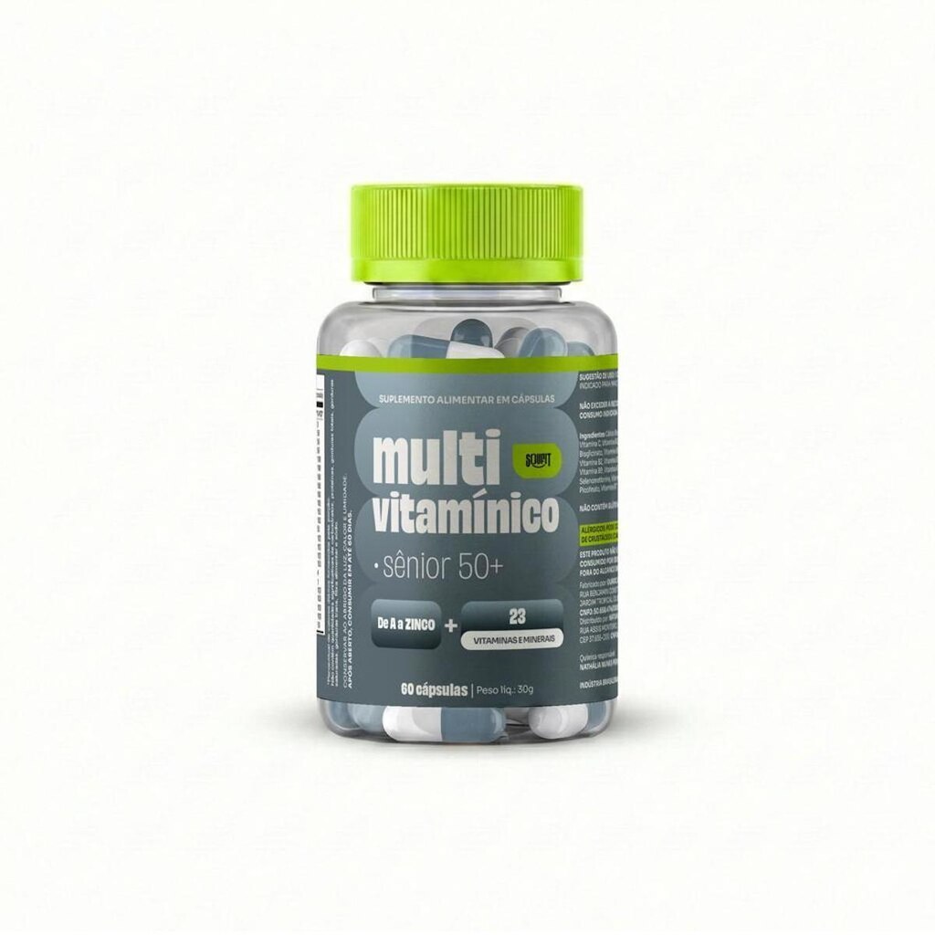 Multivitamínico Sênior 50 anos Soufit 60 Capsulas