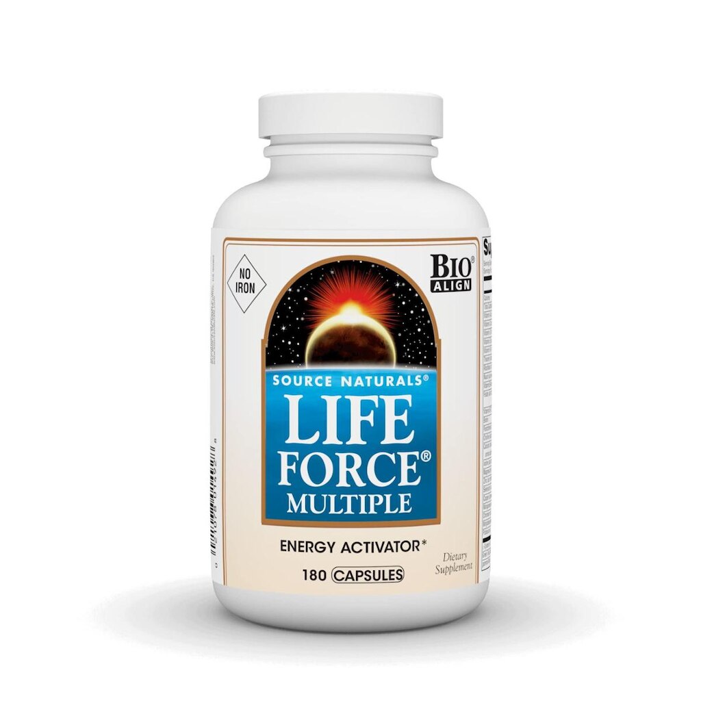 Multivitamínico Source Naturals Life Force Multiple Iron Free
