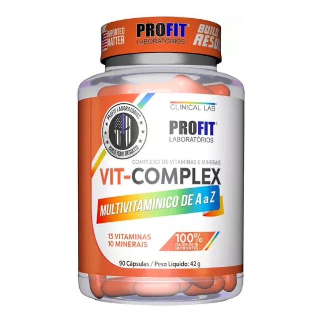 Multivitamínico Vit-Complex 90 Cápsulas Profit Labs