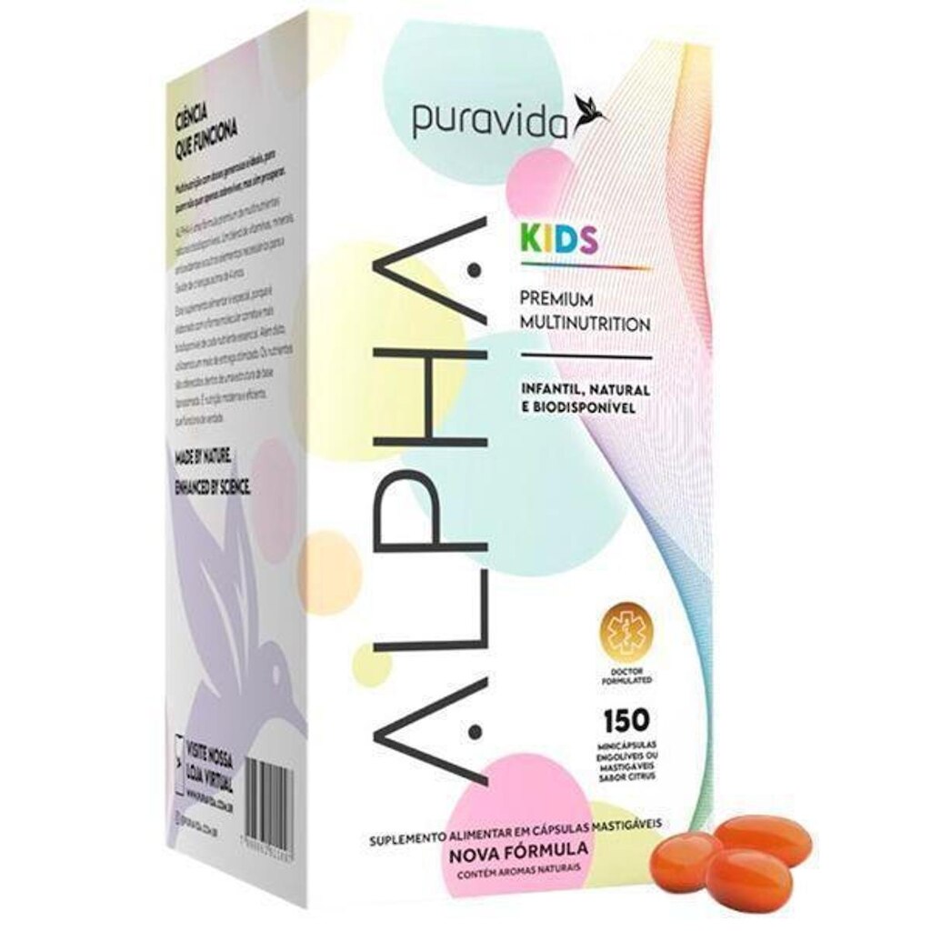 Multivitamínicos Alpha kids Puravida