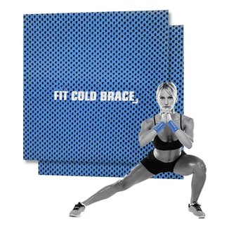 Munhequeira Atoahada Gold SportsFit Cold - 2 Unidades