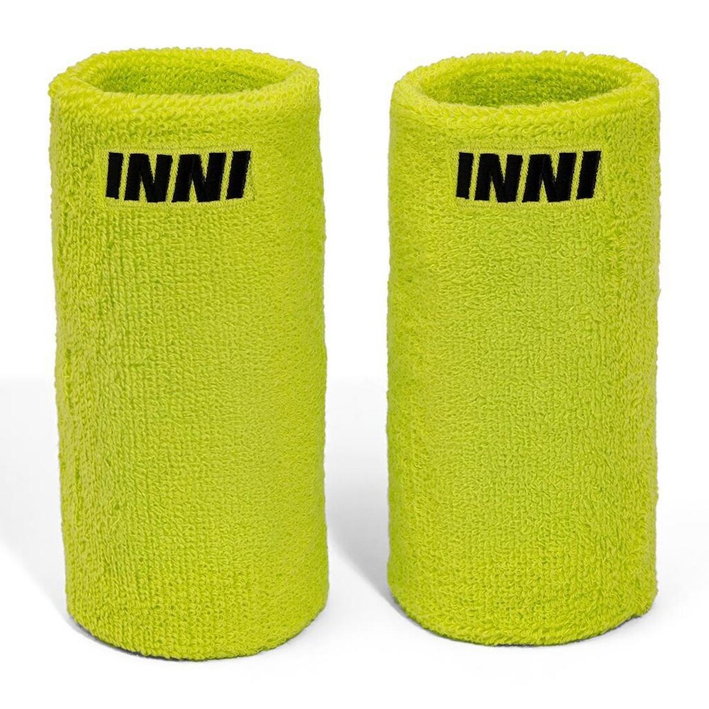 Munhequeira INNI Game Longa Verde Neon - 2 Unidades