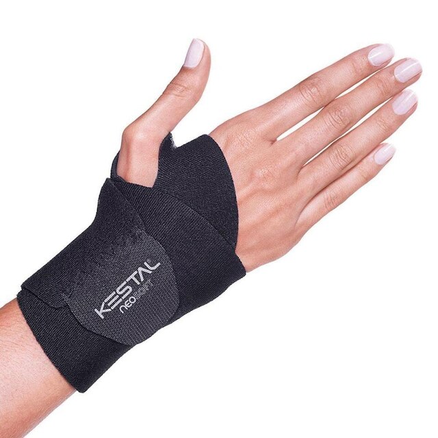 Munhequeira Kestal Neosoft Ajustável Preta