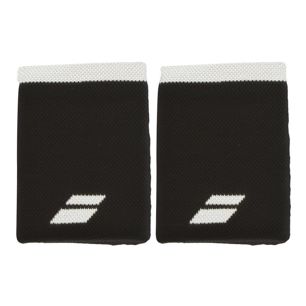 Munhequeira Reversivel Jumbo Preta e Branca - Babolat